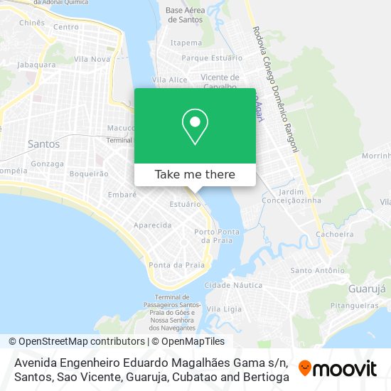 Avenida Engenheiro Eduardo Magalhães Gama s / n map