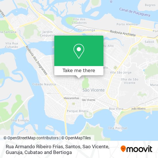 Rua Armando Ribeiro Frias map