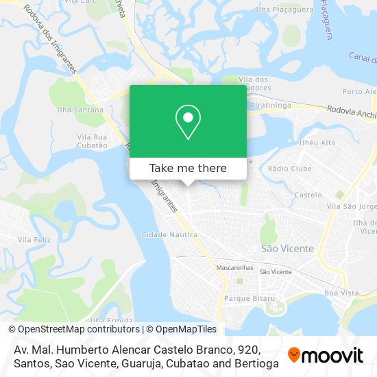 Av. Mal. Humberto Alencar Castelo Branco, 920 map