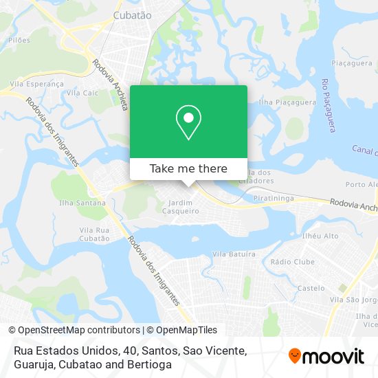 Rua Estados Unidos, 40 map
