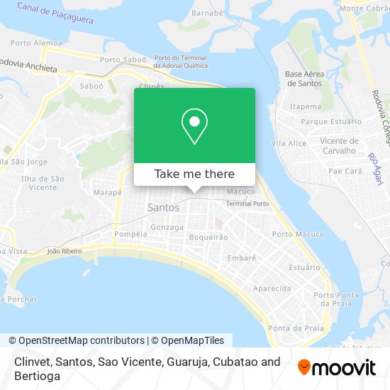 Clinvet map