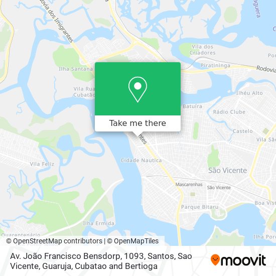 Av. João Francisco Bensdorp, 1093 map
