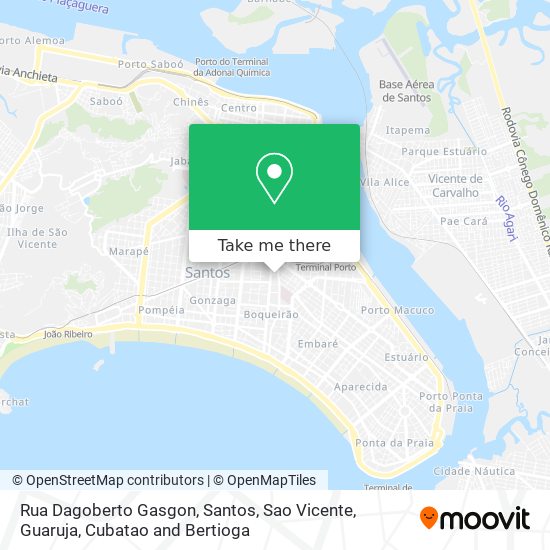 Rua Dagoberto Gasgon map