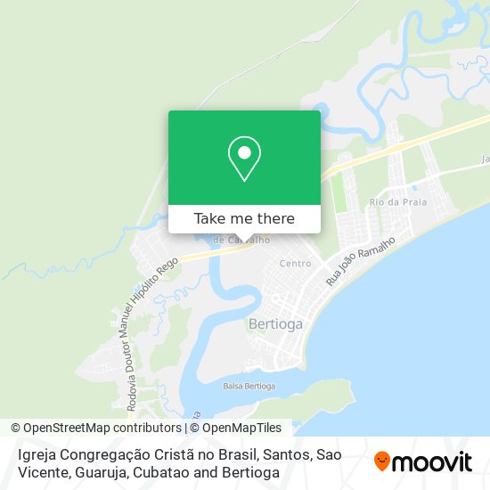 Igreja Congregação Cristã no Brasil map