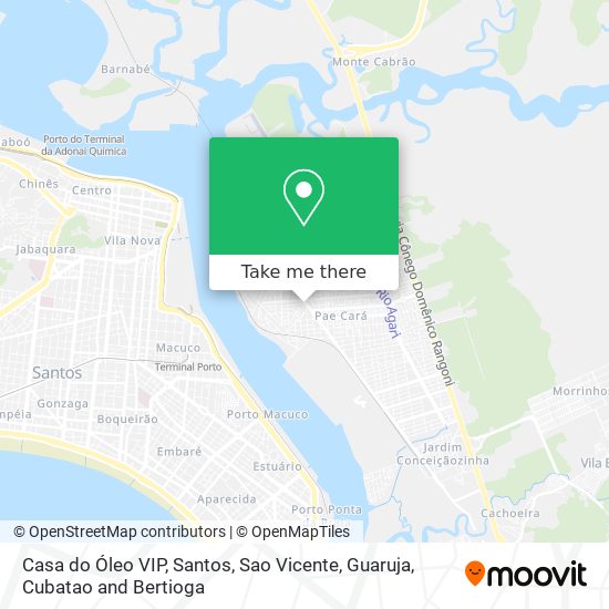 Casa do Óleo VIP map