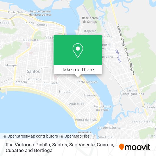 Mapa Rua Victorino Pinhão