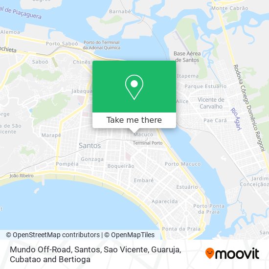 Mundo Off-Road map