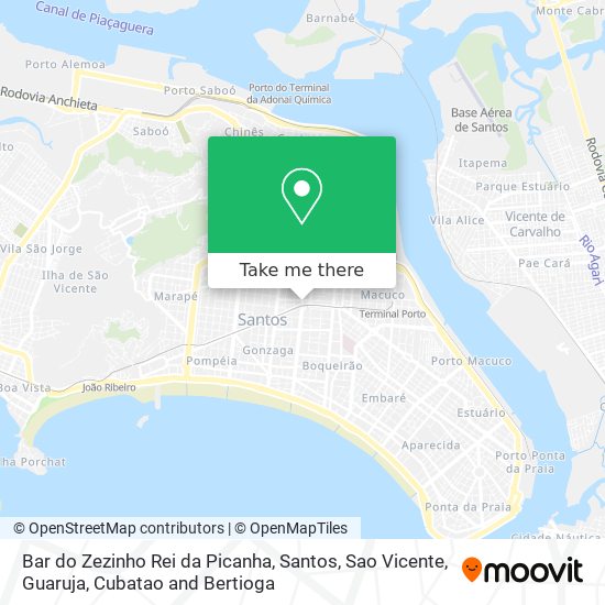 Bar do Zezinho Rei da Picanha map