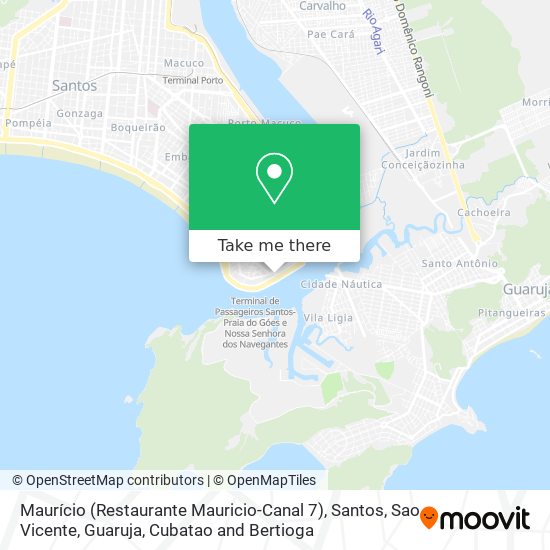Maurício (Restaurante Mauricio-Canal 7) map