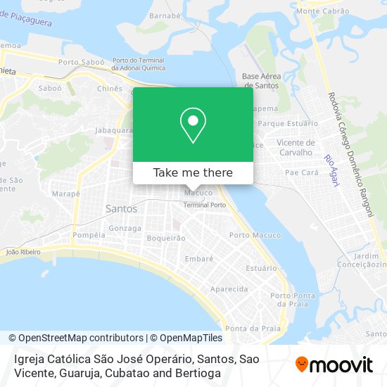 Igreja Católica São José Operário map