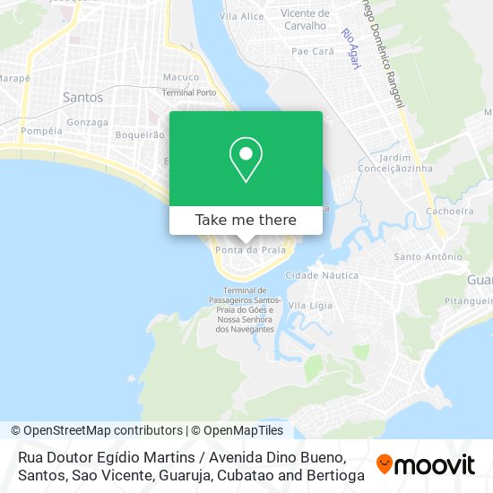 Rua Doutor Egídio Martins / Avenida Dino Bueno map