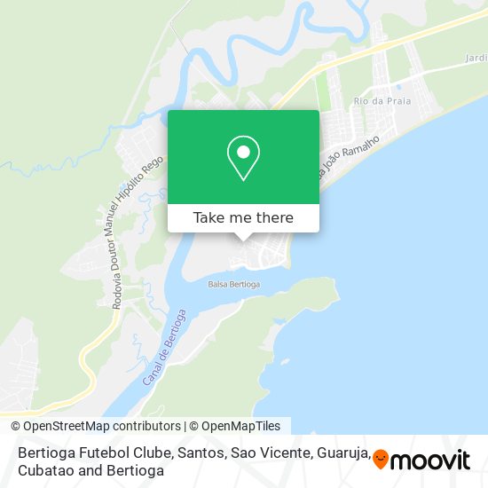 Bertioga Futebol Clube map