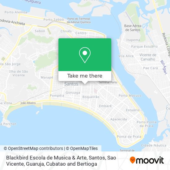 Blackbird Escola de Musica & Arte map