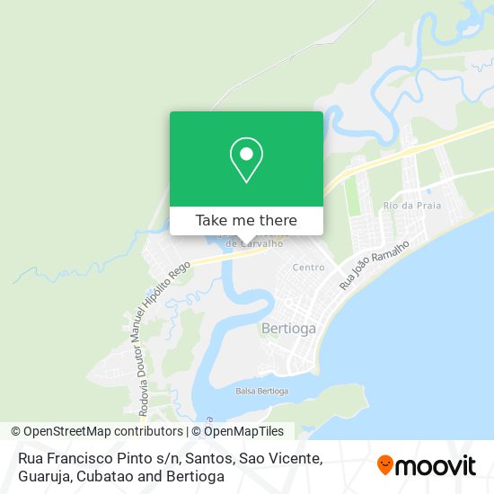 Rua Francisco Pinto s/n map