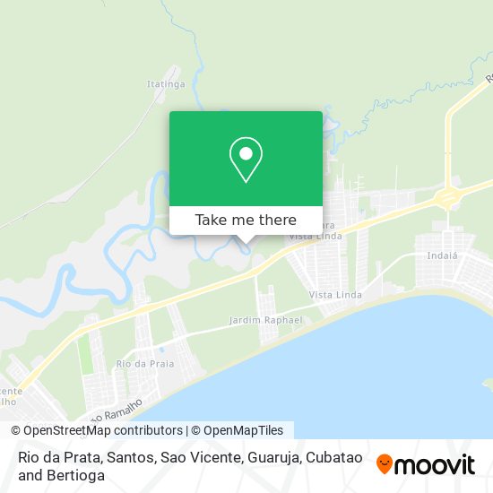 Rio da Prata map