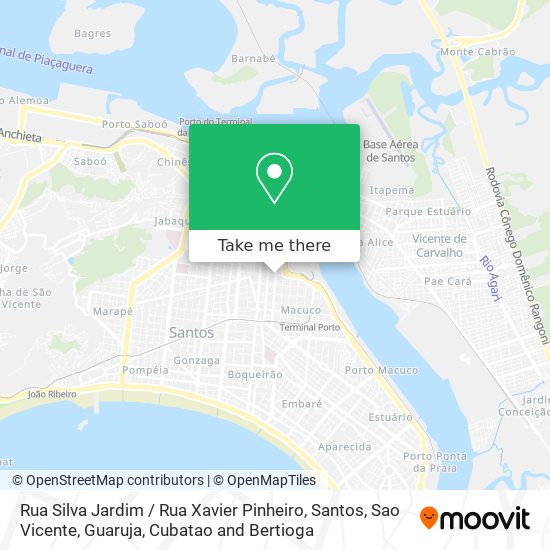 Rua Silva Jardim / Rua Xavier Pinheiro map