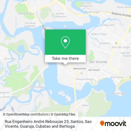 Rua Engenheiro André Rebouças 25 map