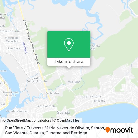 Rua Vinte / Travessa Maria Neves de Oliveira map