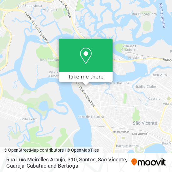 Rua Luís Meirelles Araújo, 310 map