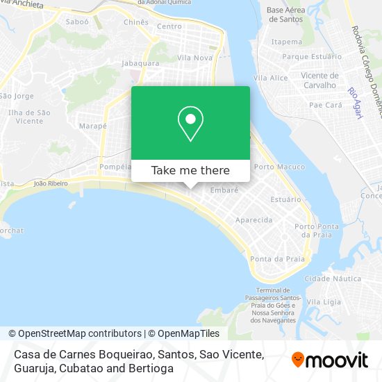 Casa de Carnes Boqueirao map