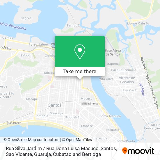 Rua Silva Jardim / Rua Dona Luísa Macuco map