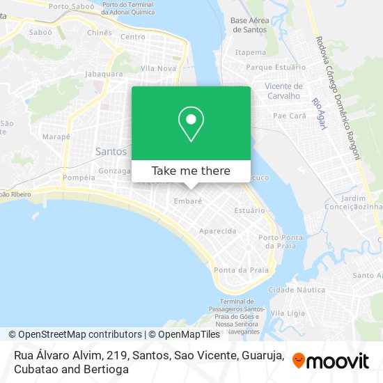 Mapa Rua Álvaro Alvim, 219