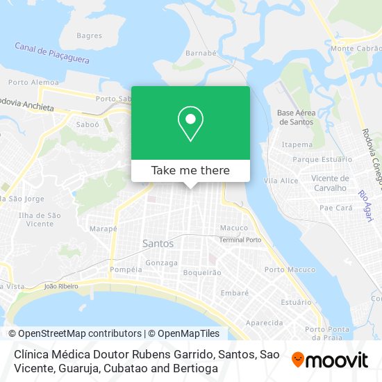 Clínica Médica Doutor Rubens Garrido map