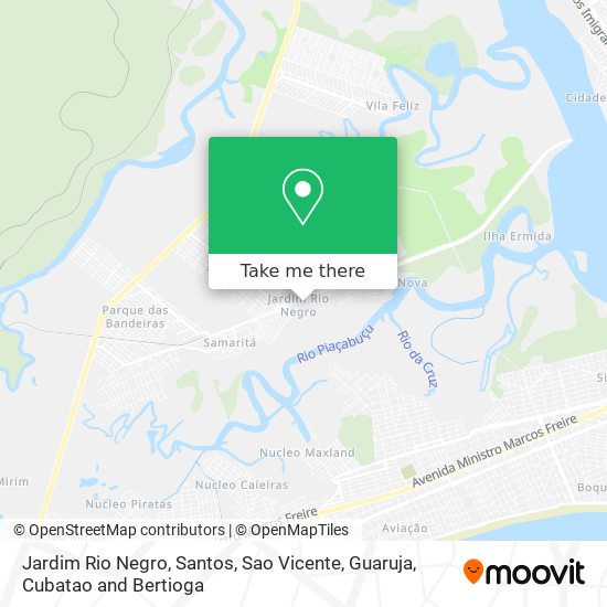 Jardim Rio Negro map