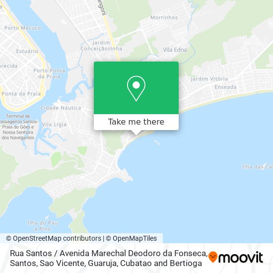 Rua Santos / Avenida Marechal Deodoro da Fonseca map