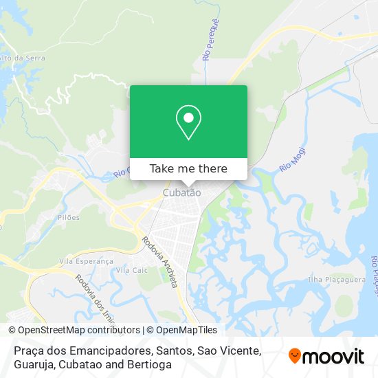 Praça dos Emancipadores map