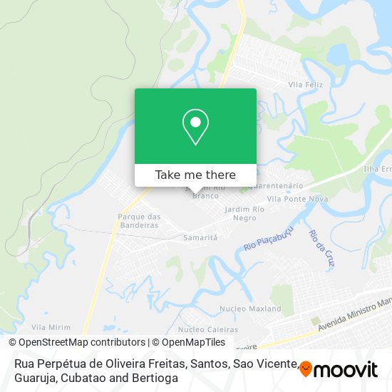 Rua Perpétua de Oliveira Freitas map