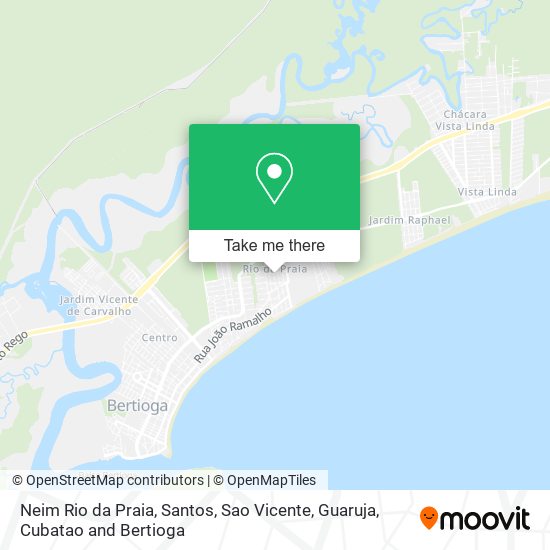 Neim Rio da Praia map