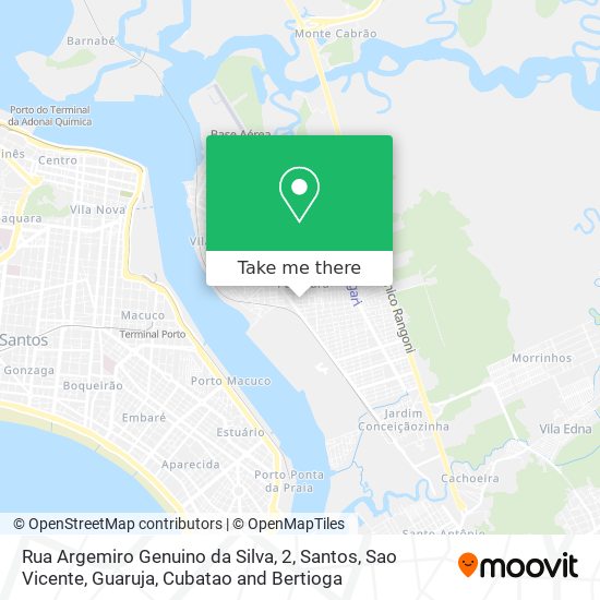Rua Argemiro Genuino da Silva, 2 map