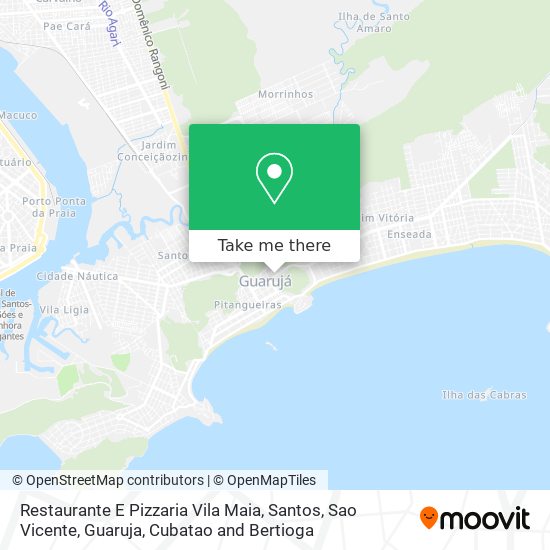 Restaurante E Pizzaria Vila Maia map