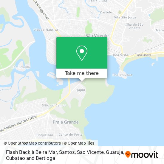 Mapa Flash Back à Beira Mar