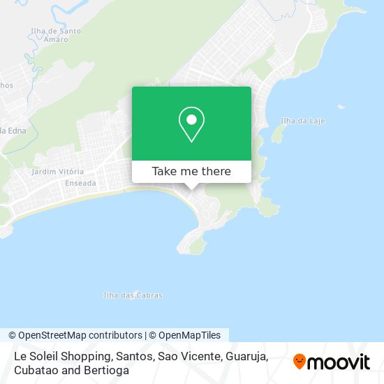 Le Soleil Shopping map