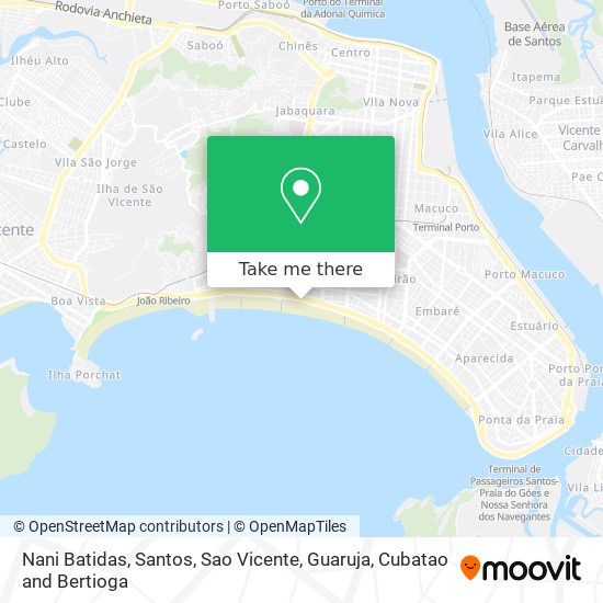 Nani Batidas map
