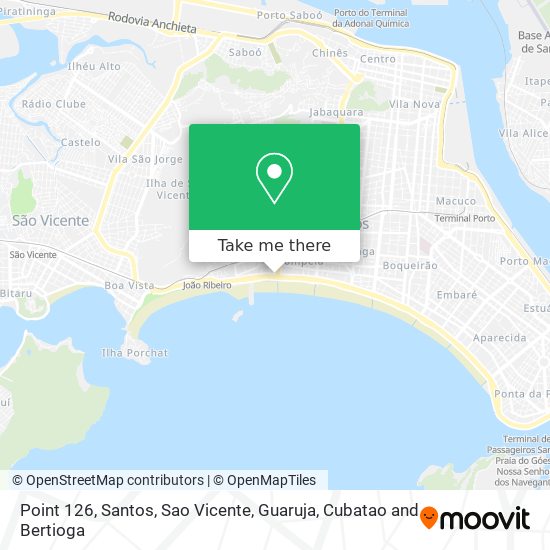 Point 126 map