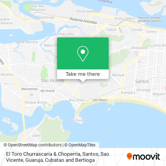 El Toro Churrascaria & Choperria map