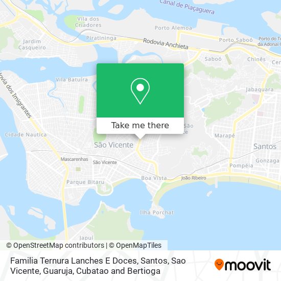 Familia Ternura Lanches E Doces map