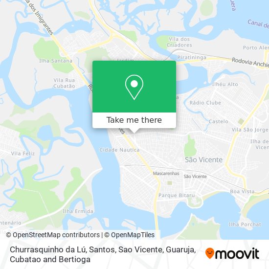 Churrasquinho da Lú map