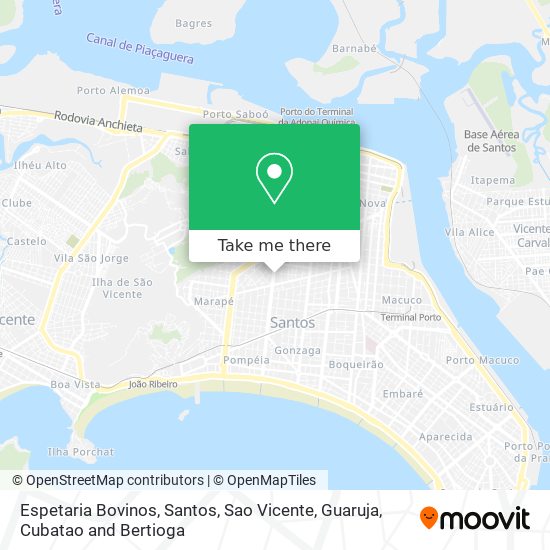 Espetaria Bovinos map