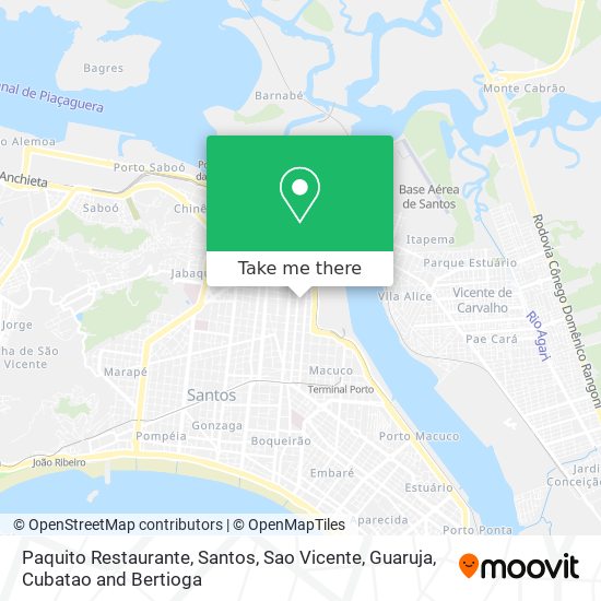 Paquito Restaurante map