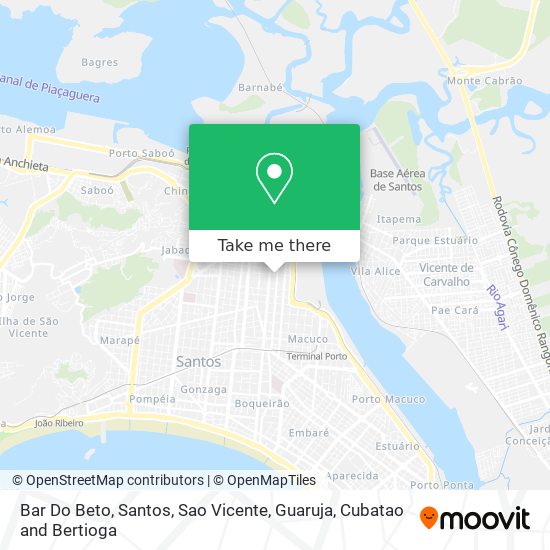 Bar Do Beto map