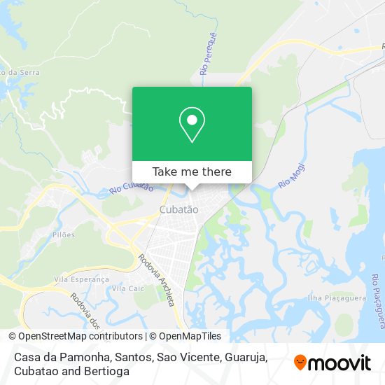 Casa da Pamonha map