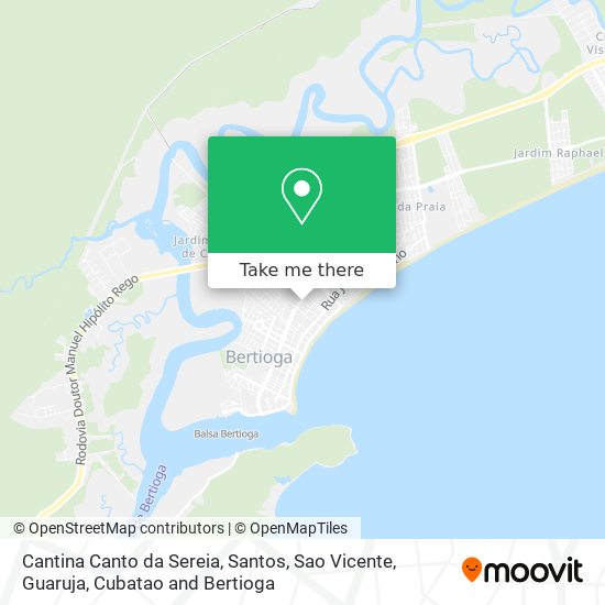 Cantina Canto da Sereia map