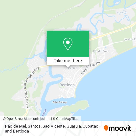 Pão de Mel map