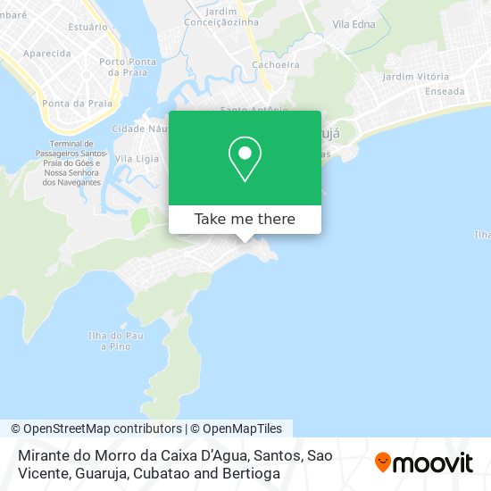 Mirante do Morro da Caixa D’Agua map