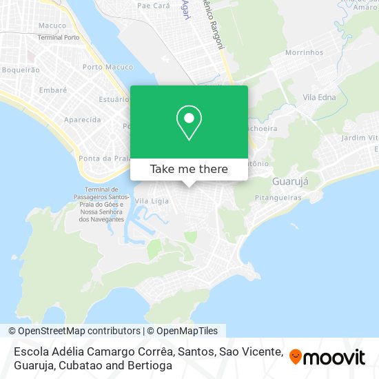 Mapa Escola Adélia Camargo Corrêa