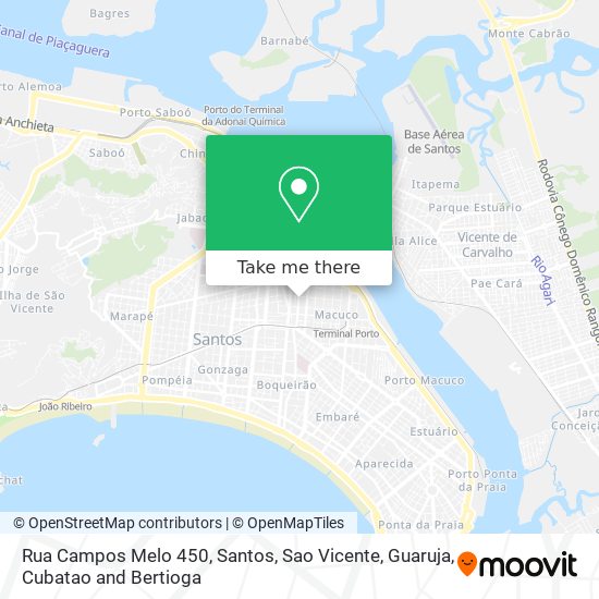 Rua Campos Melo 450 map